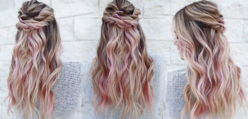 pastel pink